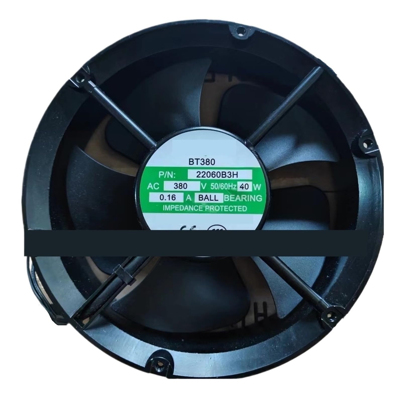 Lzikkgki One Color Bt380 P/N 22060B3h Ac 380V 0.16A 2-Wire Server Cooling Fan