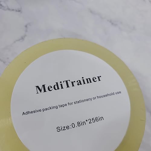 Miniatura 4 de MediTrainer Adhesive packing tape for stationery or household use Clear and traceless, transparent tape 0.8*256in