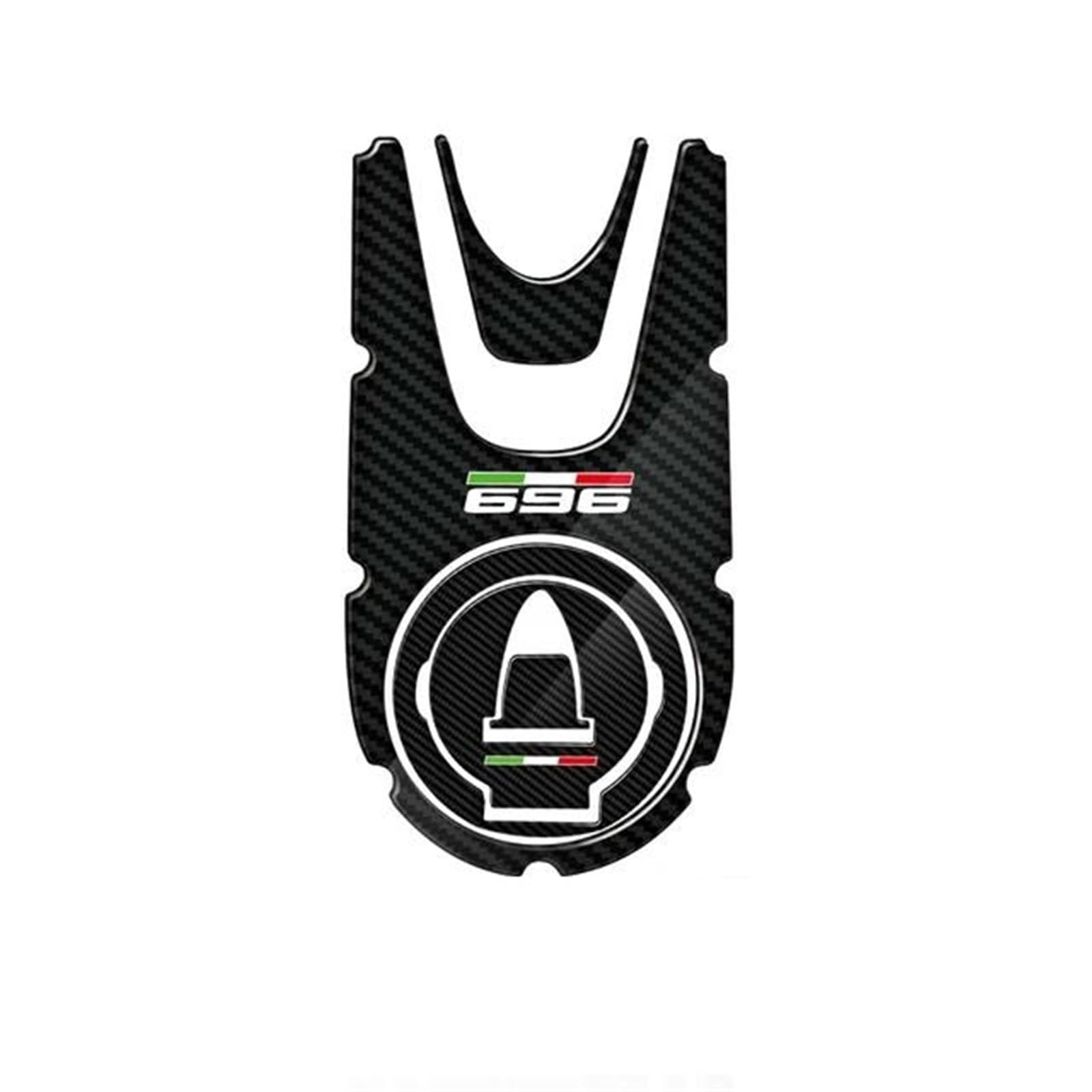 Motorcycle Anti Slip Fuel Oil Tank Pad Side Decal Sticker for Ducati for Monster 696 796 821 1100 1200 for Diavel Tank Sticker(Color10)