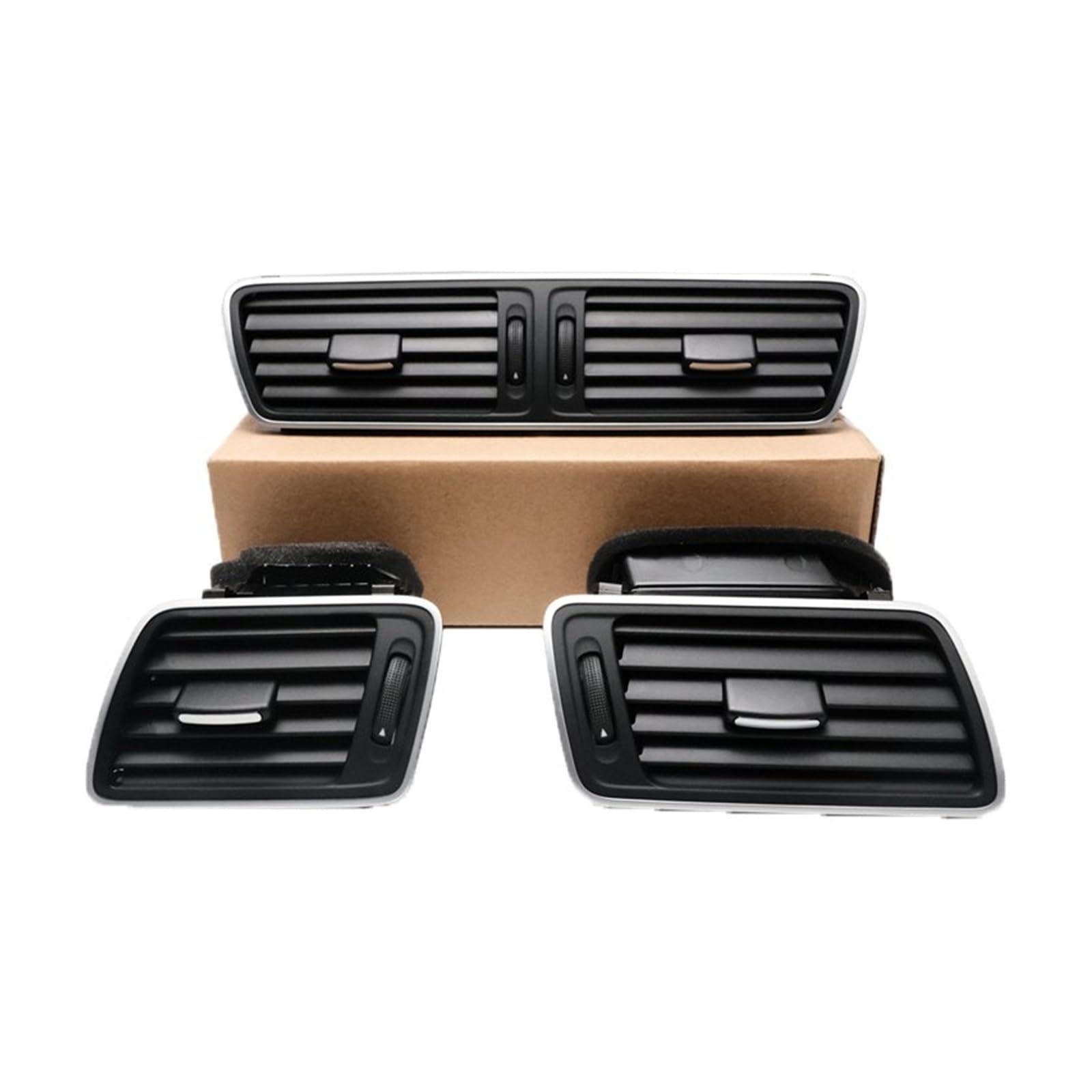 For VW For Passat For B6 For B7 CC For R36 LHD Front Dashboard Air Conditioning Outlet A/C Vents 3AD819728 3AD819702 3AD819701 AC Grille Console Vent