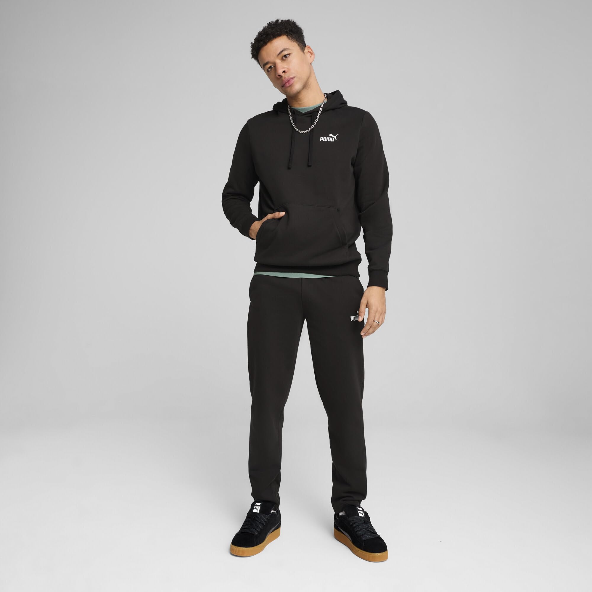 PUMA Men's ESS Small No. 1 Logo Hoodie FL Hoodies (Pack of 1)