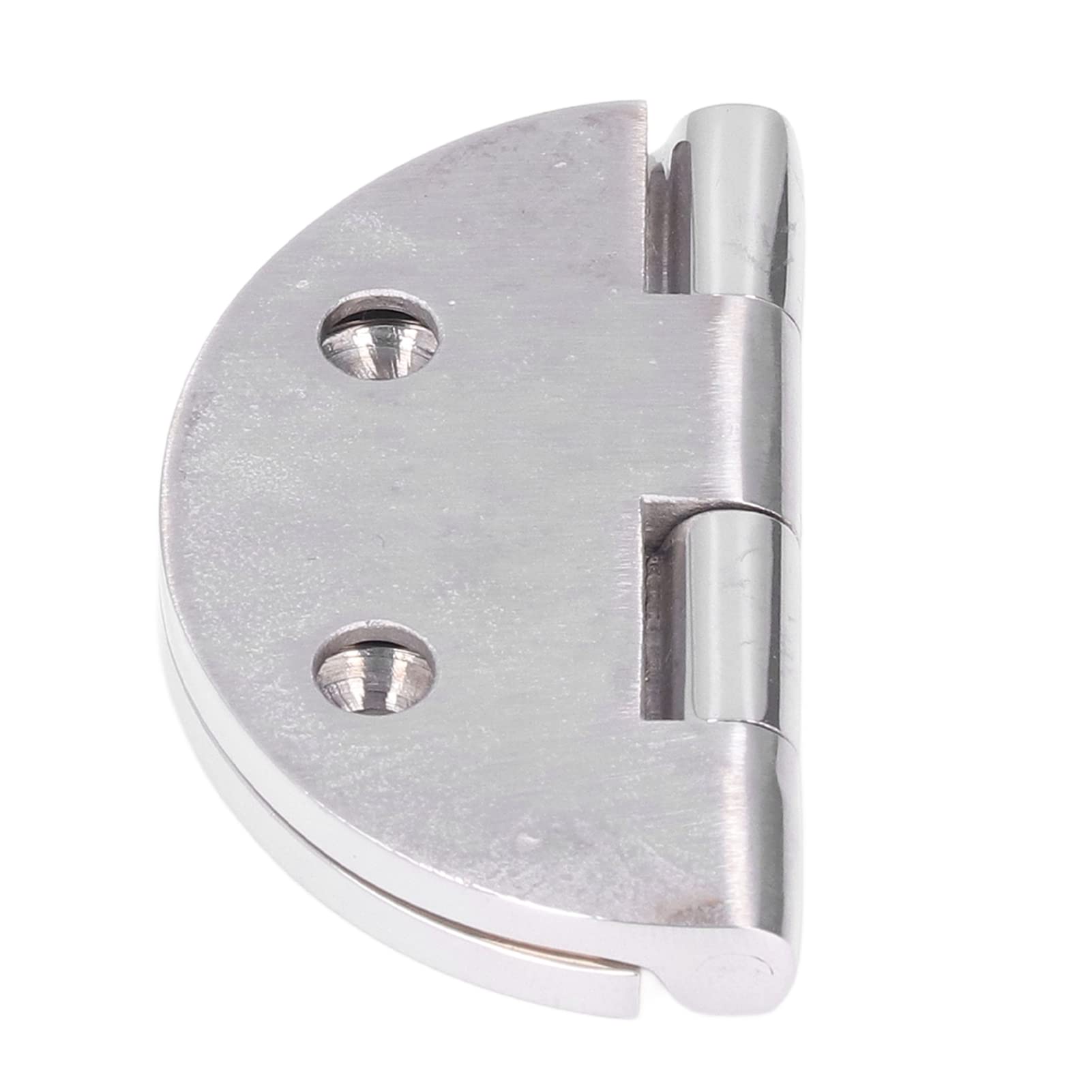 316 Stainless Steel Round Hinge Mirror Polished Marine Equipment Cabin Boat Replacement 64mm