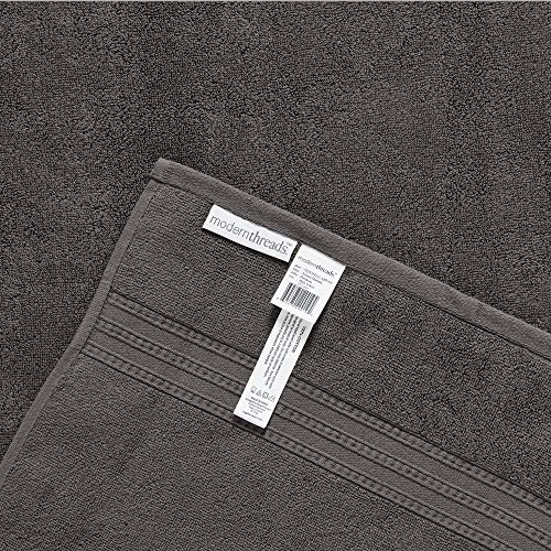 Amrapur Overseas 5JQYDTLG-ARP-ST Artesia Damask 6 Piece Reversible Yarn Dyed Jacquard Towel Set thumb #2