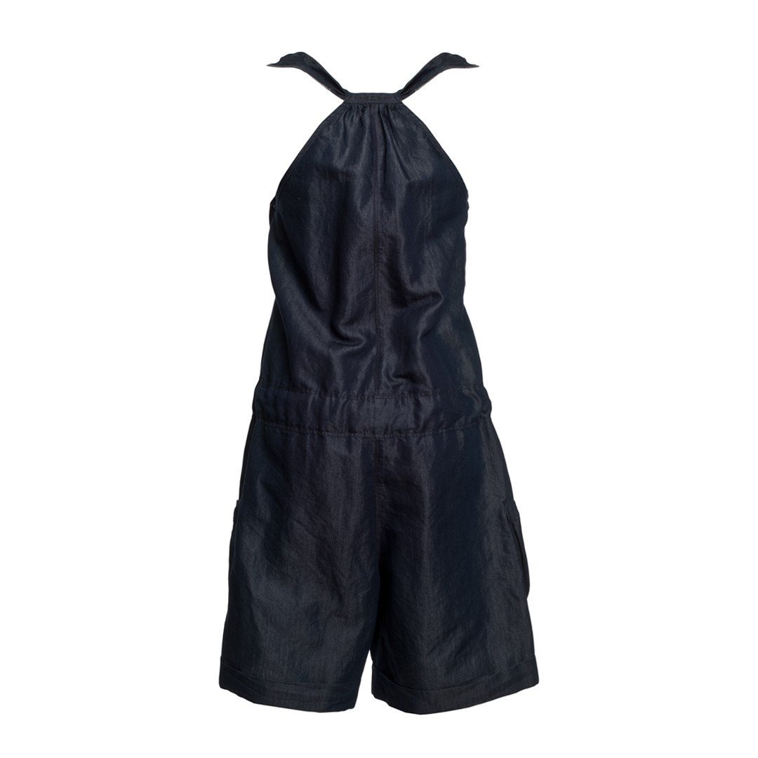Tuta da donna in denim blu XD741Q