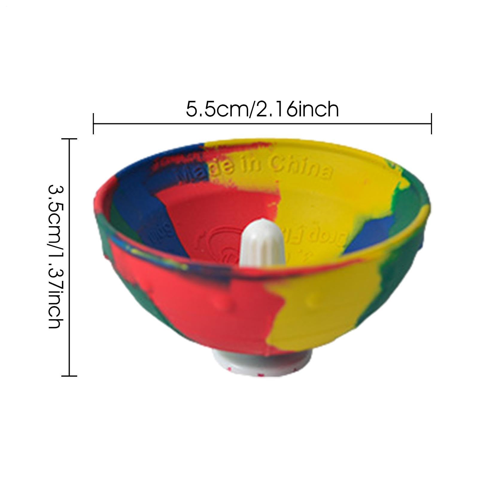 Générique Demi Bol Rebondissant, Balle en Caoutchouc Rotative Créative pour, Jouet De Sport en Plein Air pour, Enfant, Garçons pour Jardin, Aire De Jeux, École, Voyage, Salon
