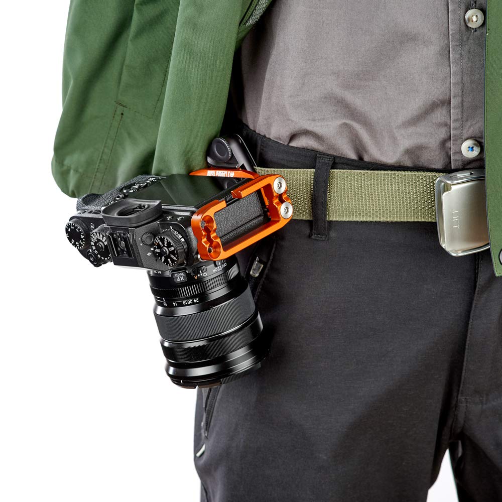 3 Legged Thing Ellie PD Short Universal-L-Winkel – kompatibel mit PD V3 Capture, L-Winkel für Verschiedene Kameramarken und -Modelle mit kürzerer Grundseite