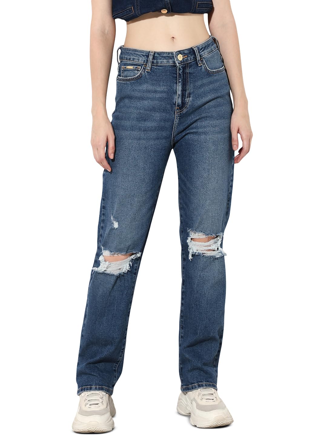 only Women's Straight Jeans-picture-18