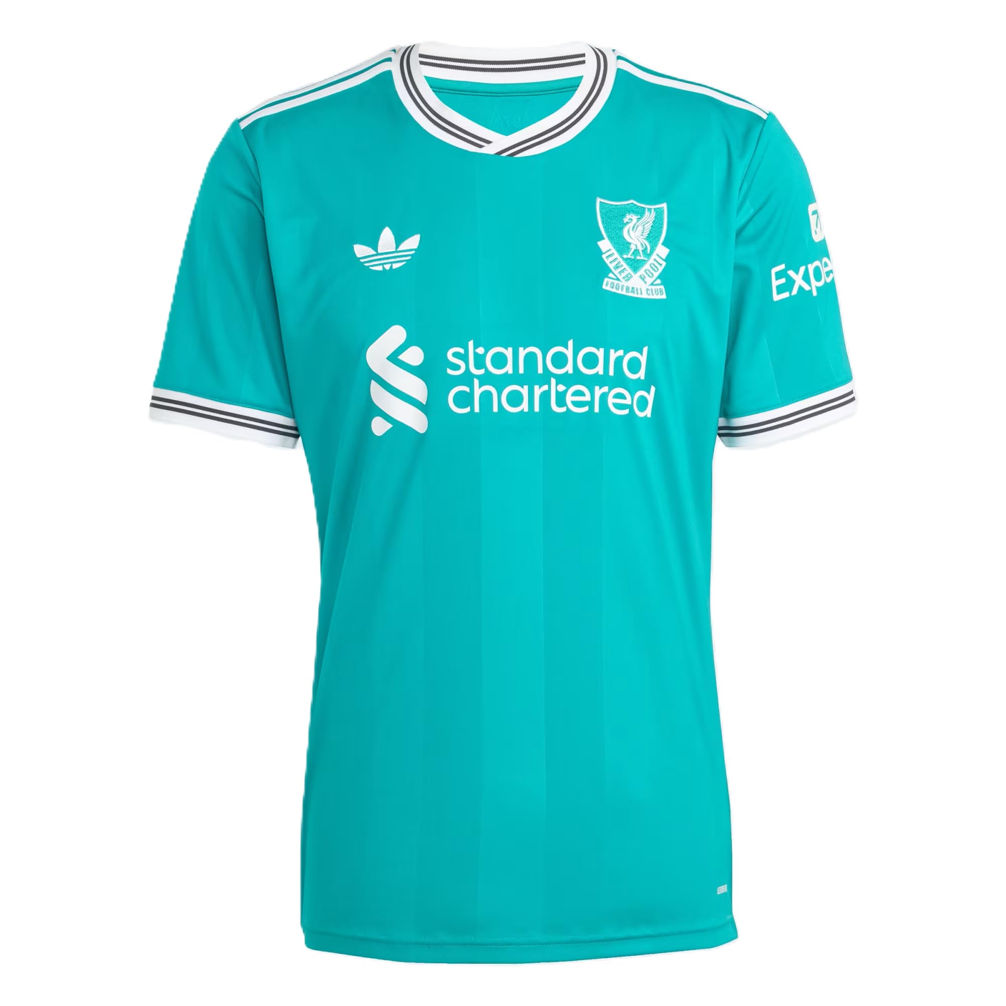 adidas Men's Liverpool FC 25/26 Third Jersey (Sea Green), Sea Green, Large