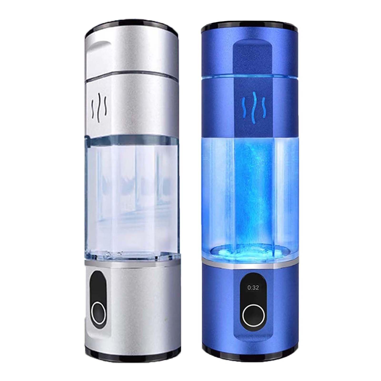 300ml Hydrogen Rich Water Bottle, Alkaline Generator, Portable Healthy Cup, USB Rechargeable Anti-Aging Hydrogen lonizer, Concentration up to 5000-8000PPB