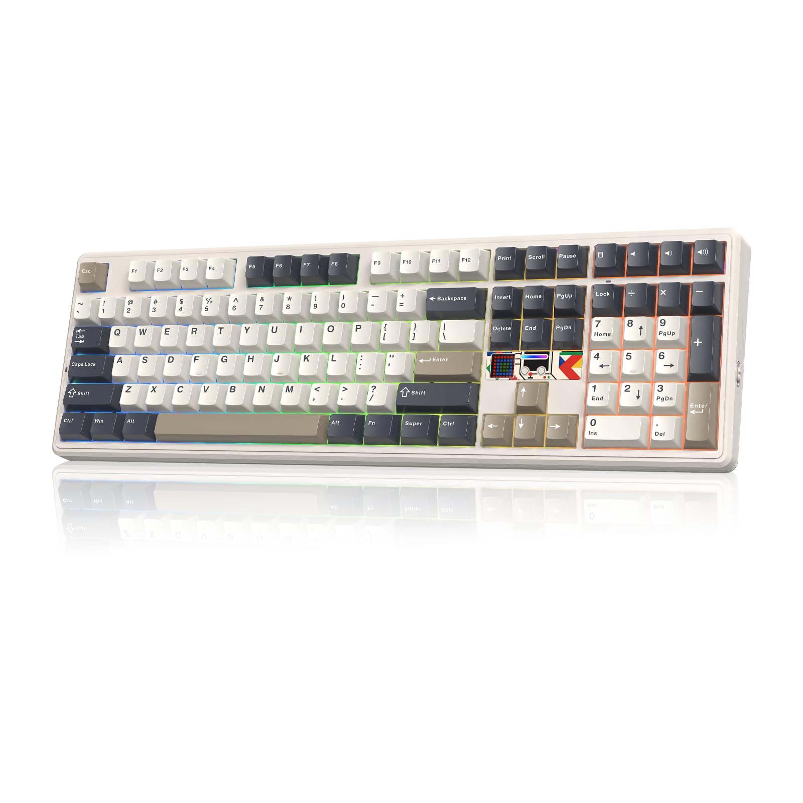 Amazon | EPOMAKER x AULA F108 PRO V2 ワイヤレスメカニカル