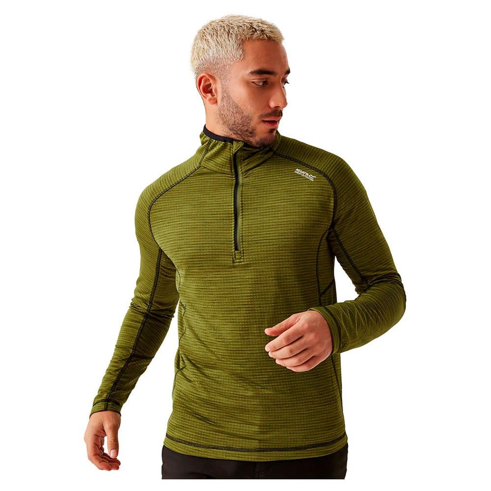 Regatta Men's Nephrite Green Yonder Ii Half Zip Outdoor Pullover Fleece - 3XL