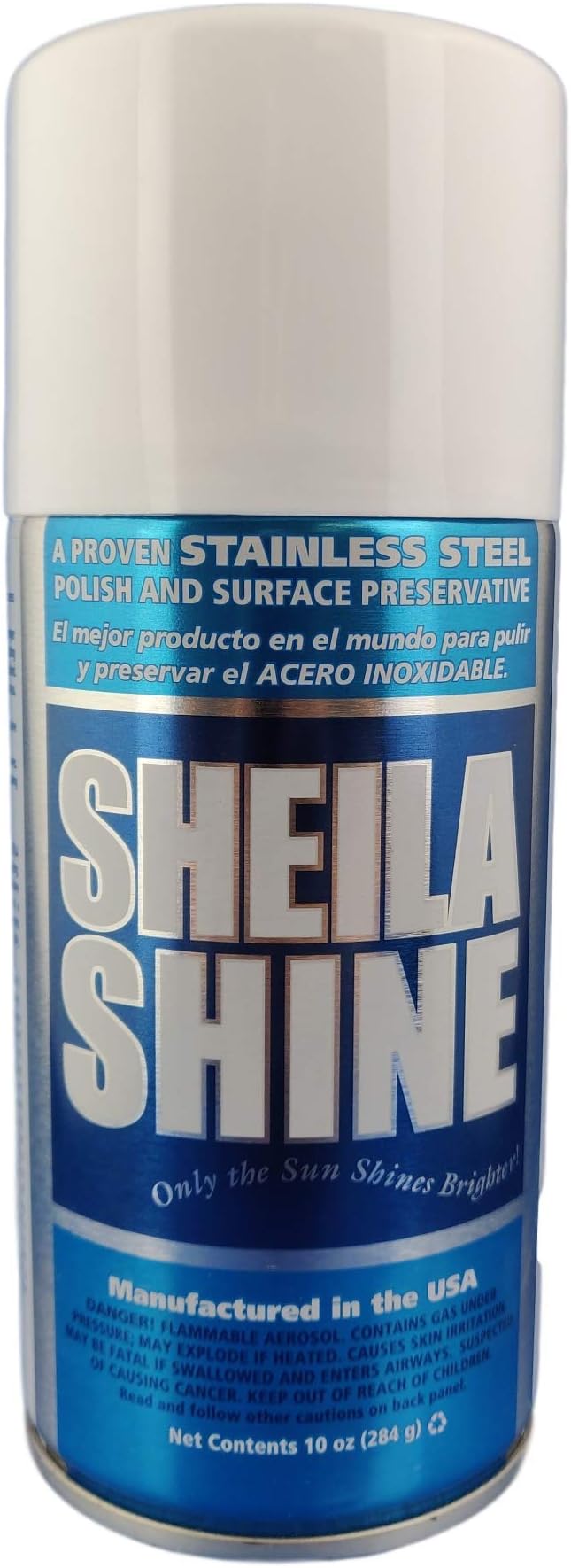 Sheila ShineStainless Steel Cleaner & Polish, 10oz Aerosol