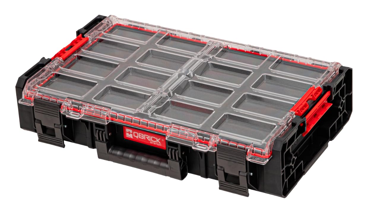 Qbrick System Caja De Herramientas Vacía Organizador 582 x 387 x 131 mm Negro ONE Organizer XL 2.0 MFI