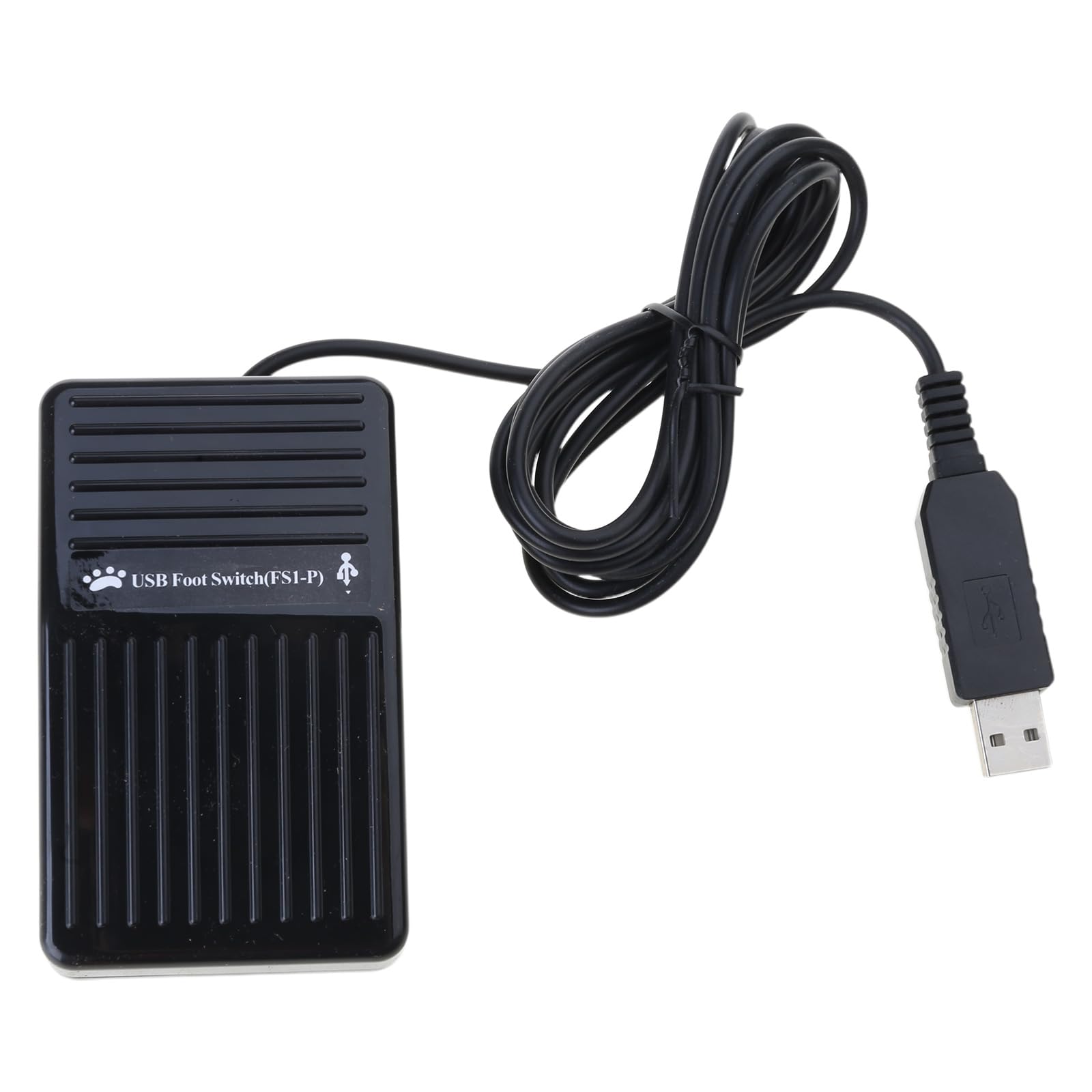 Multifunktionales USB Fußpedal mit personalisierter Tastenbelegung für Verschiedene Desktop Anwendungen, Videobearbeitungstool, Fußsteuerungstastaturen
