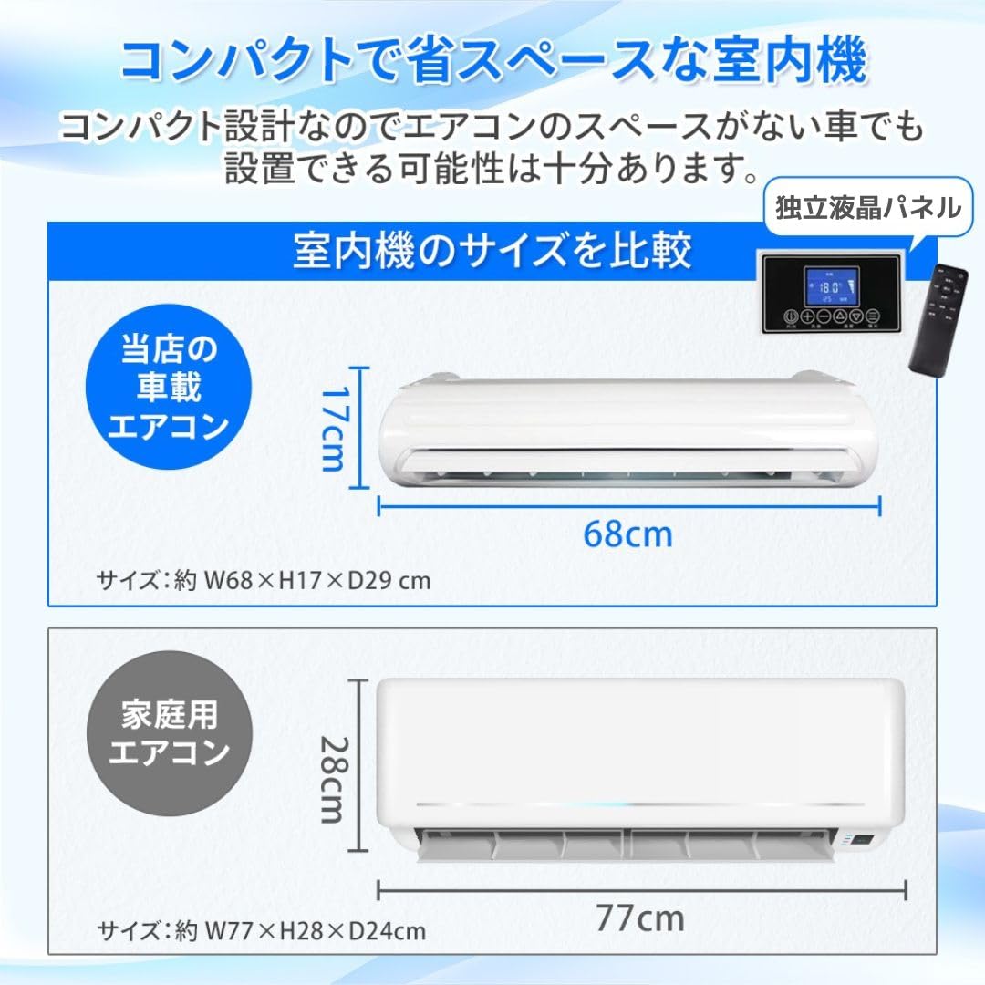 Amazon.co.jp: SEIZAN日本企業 12Vエアコン 車載クーラー パーキング