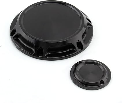 Derby Cover Timing Timer Cover Bevel Cut Aluminum Fit for Harley 2004-2022 Sportster Iron 883 1200 XL XR Forty Eight Nightster Seventy Two Black