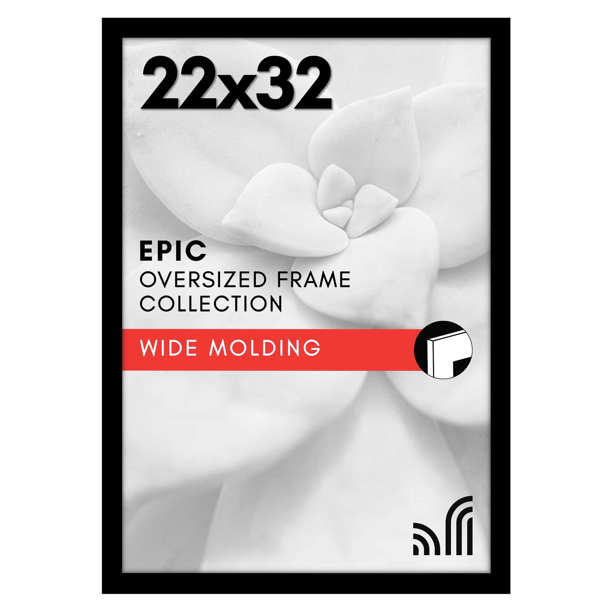 Amazon.com - Americanflat 22x32 Poster Frame - Black Engineered