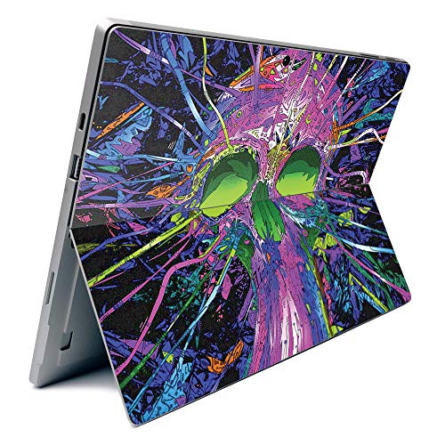 Image of MightySkins Carbon Fiber Skin for Microsoft Surface Pro 7 - Hard Wired | Textured Carbon Fiber Finish | Easy to Apply, Remove, and Change Styles | Made in The USA