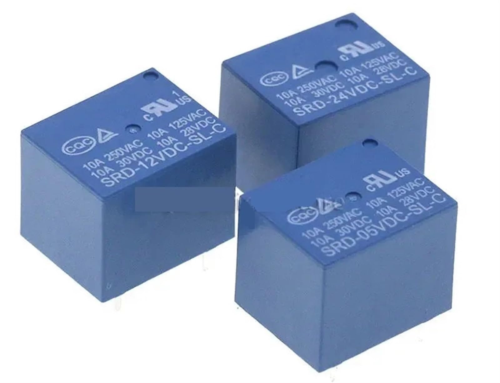 Relais SRD-12VDC-SL-C 10A inverseur 5 broches pour commutation 250VAC