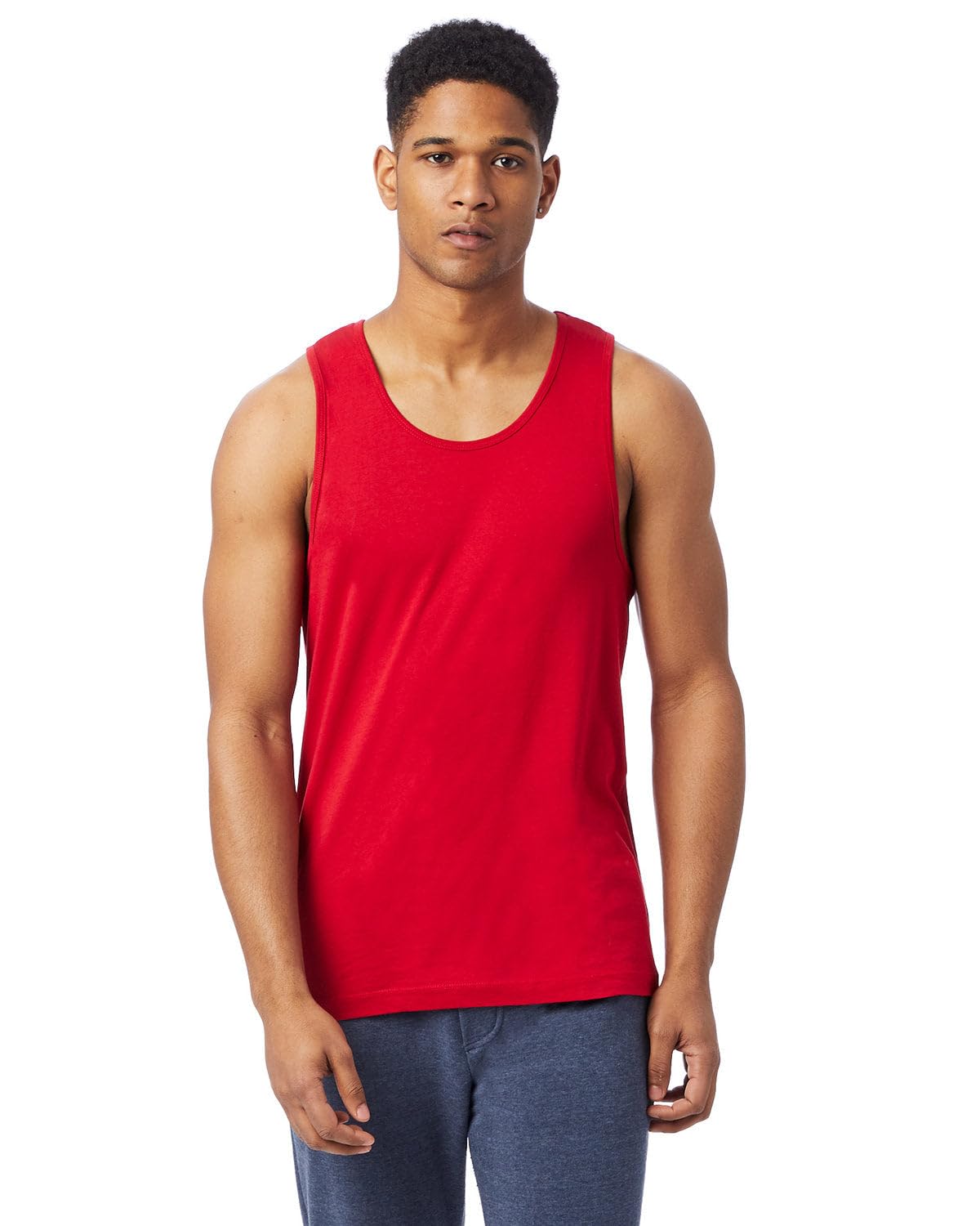 トップス theredthread message tank red THEREDTHREAD / ザレッドスレッド】S customize chain tank