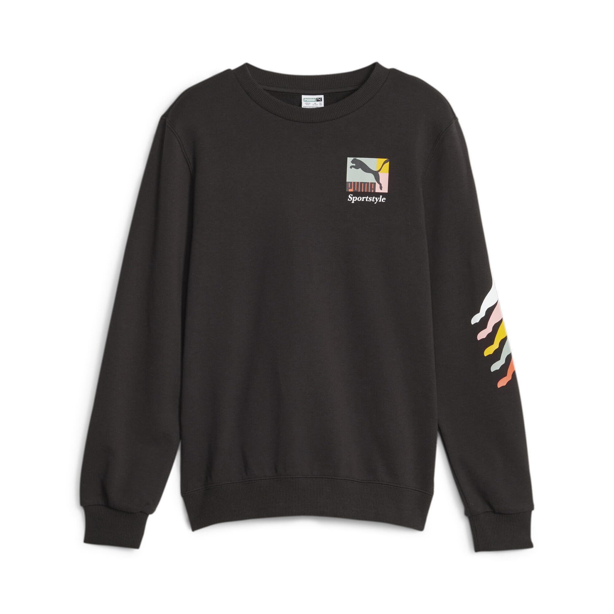 PUMA Boy's Classics Brand Love Crew Tr B Sweat