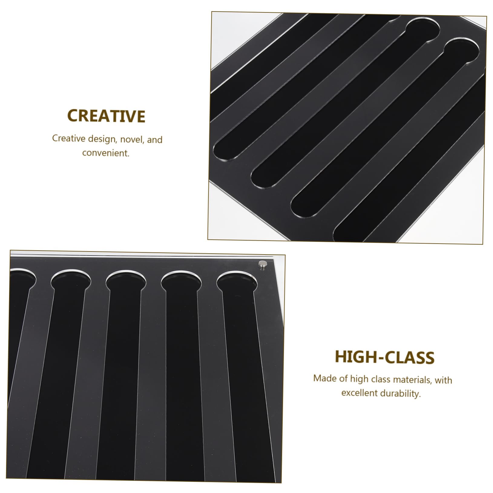 Ciieeo Support Mural Pour Capsules De Café Support Robuste En Acrylique Pour Expresso