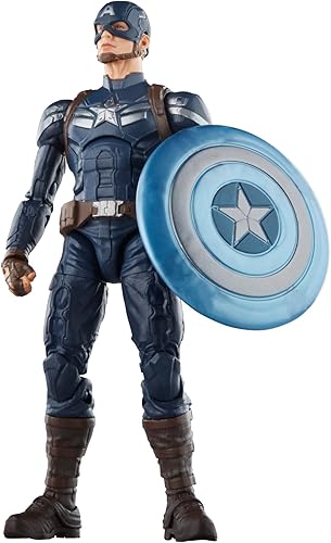 Miniatura 6 de Marvel Hasbro Legends Series Capitán América, Capitán América: The Winter Soldier Figuras de acción coleccionables de 6 pulgadas, figuras de acción