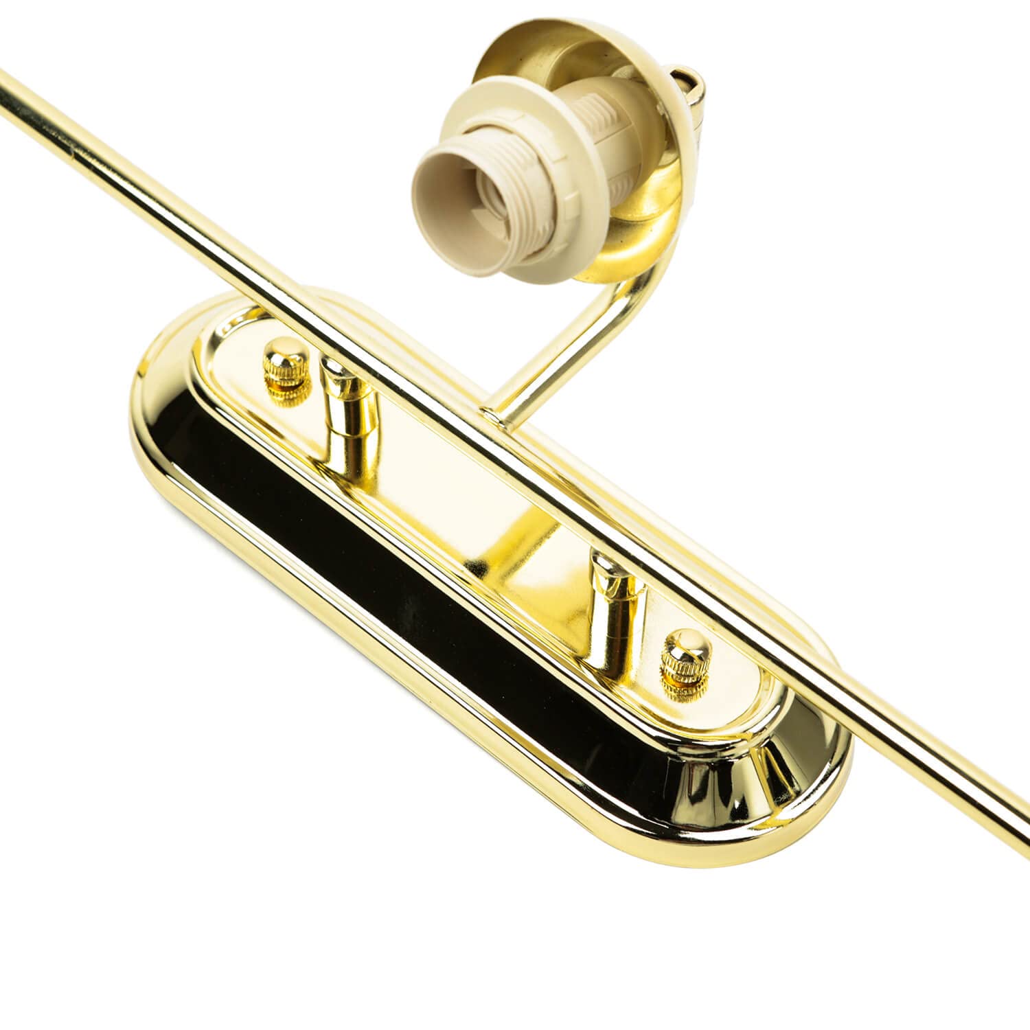 Aplique baño oro, lámpara baño, aplique espejo, Art Nouveau, orientable, poco deslumbrante, cristal, 3 luces, E14, A:70 cm, luz espejo