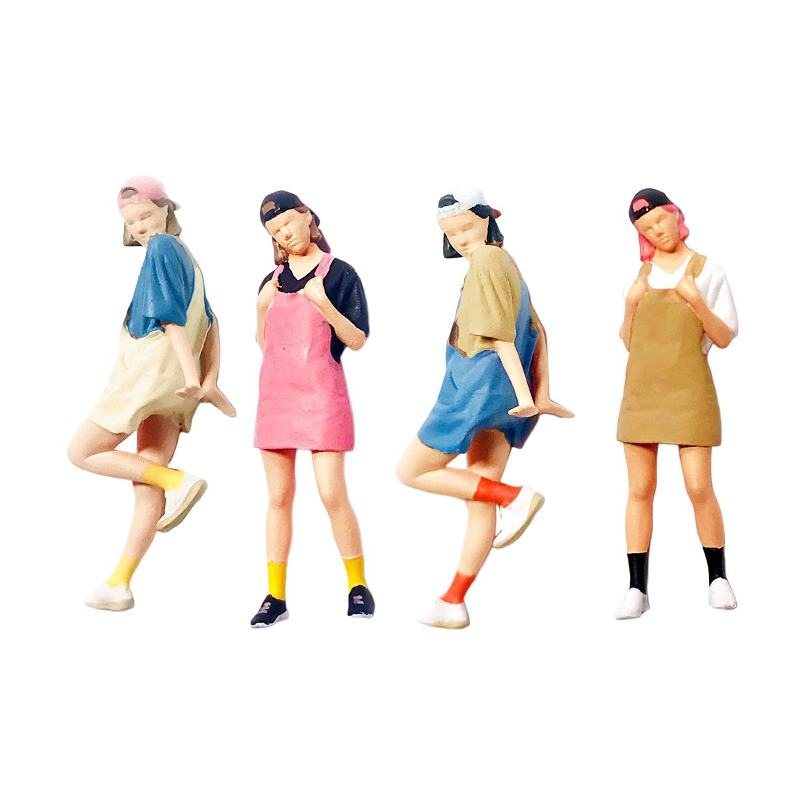 Fashion My Day® 1:64 People Figures Mini People Model Tiny People Layout Blue | Toys & Hobbies | Model Railroads & Trains | HO Scale | Parts & Accessories | Figures & People-image-28