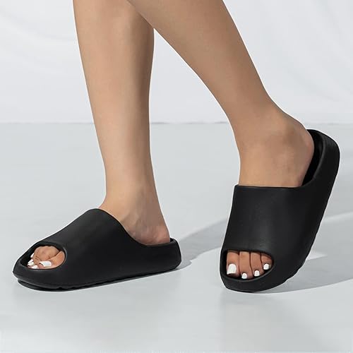 Miniatura 6 de Sandalias Cloud para mujeres y hombres, pantuflas de plataforma, antideslizantes, de secado rápido, suaves y ligeras, suela gruesa, puntera abierta,