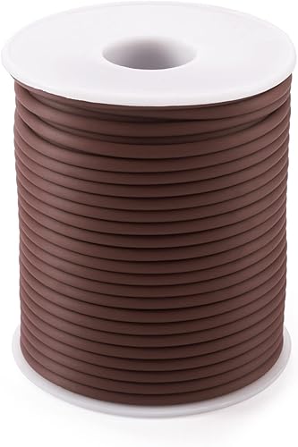 Vista 50 de FASHEWELRY 32.8 yardas 0.079 in Cables de goma para tejer cuerdas de peluquero 0.079 in de goma para puntada de goma protector de goma 6