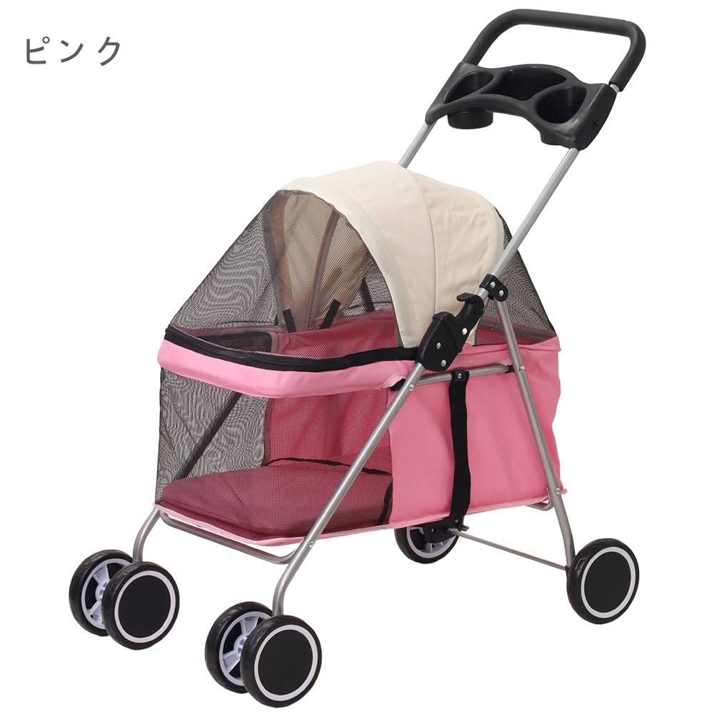 Amazon | 犬 カート バギー ミニ ペットカート 小型犬 多頭 ペット