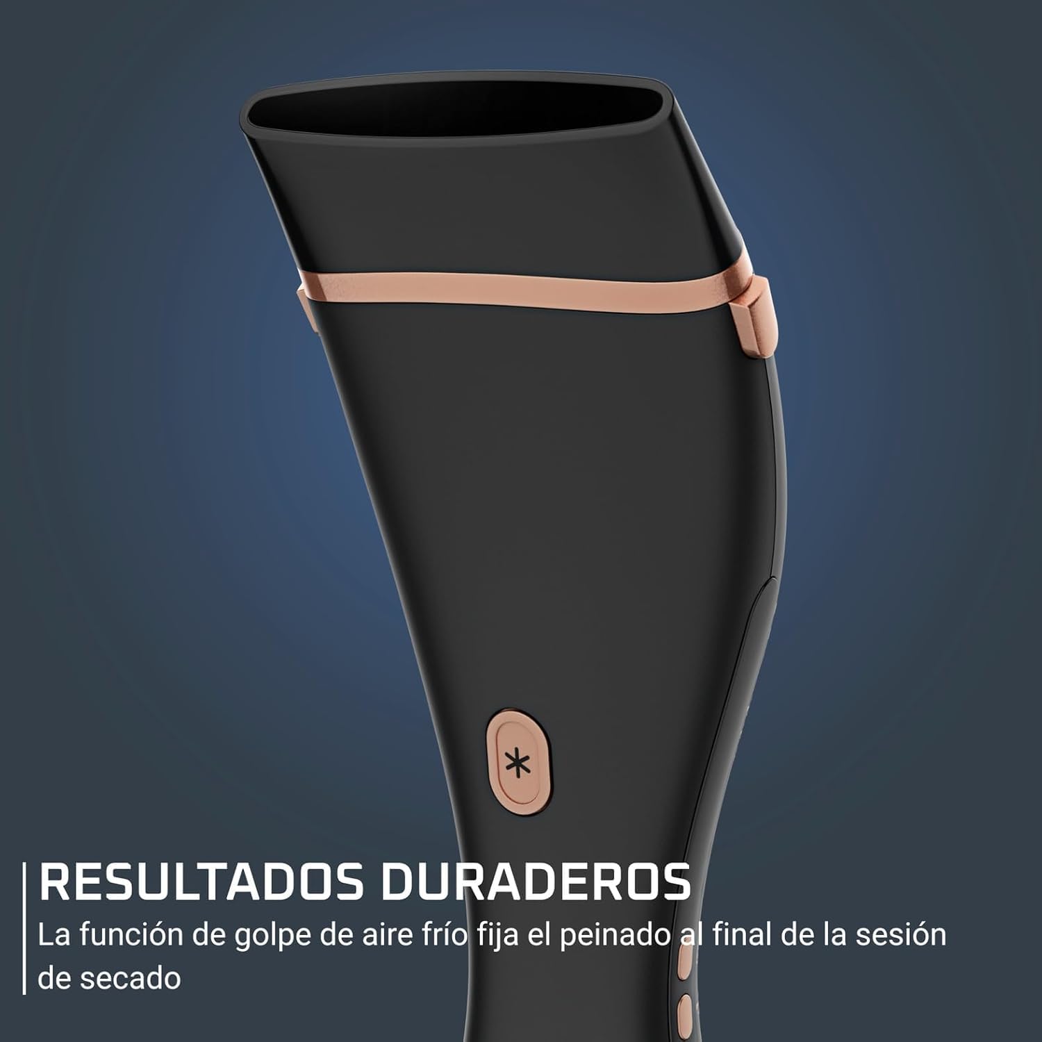 Rowenta Air Motion - Secador de pelo con efecto Coanda, diseño ergonómico y ligero, motor de alta velocidad, aire frío, 1300W de potencia, incluye neceser, CF8C20E0