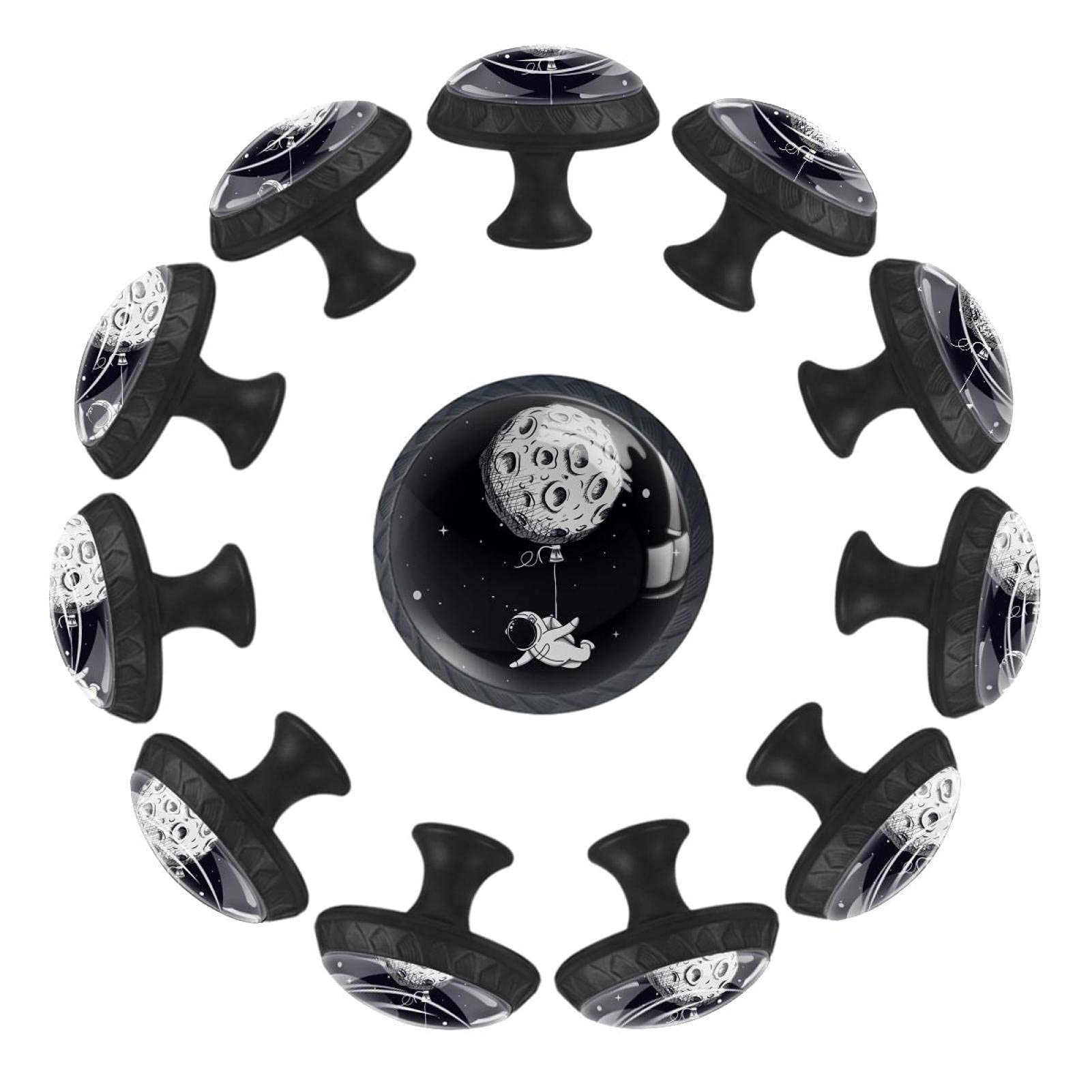 Boutons de tiroir galaxie 35 mm pour décorer une chambre d'enfant