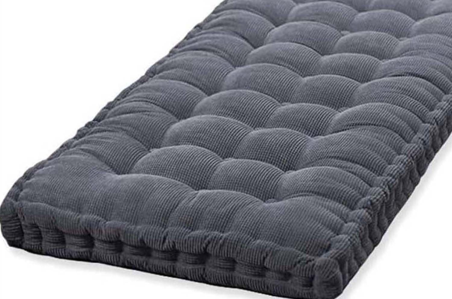 Coussin de banc d'extérieur 160x50 lavable et matelas de jardin