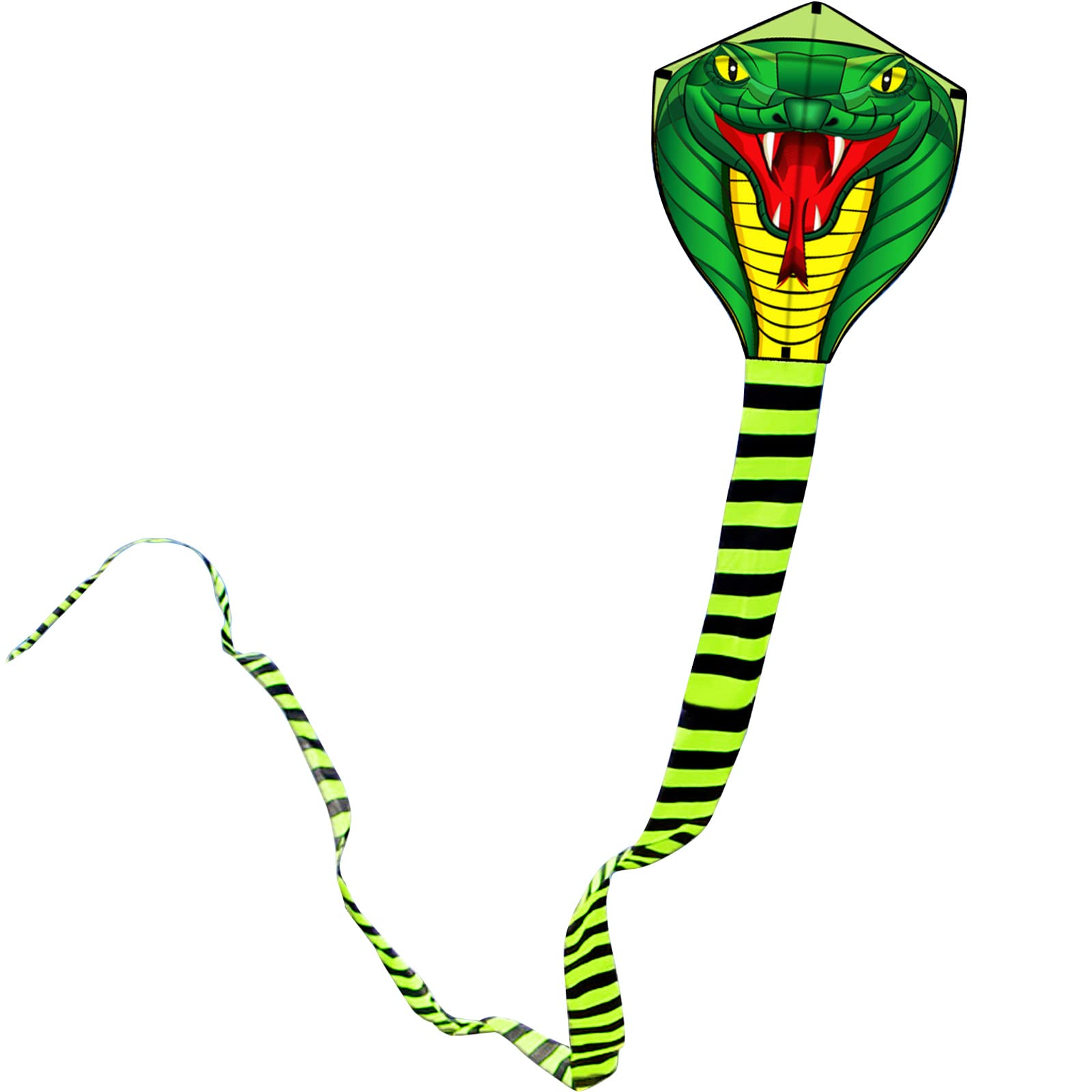 Touch the sky 8m Long Snake Kite for Kids and Adults, Easy to Fly, Exquisite Fabrics and Unique Structure Design, Excellent Outdoor Games and Activity Toys, Suitable for Beginners.