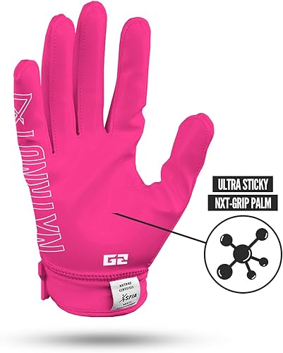 Miniatura 2 de Nxtrnd G2 Pro Football Gloves, Men's Ultra Sticky Elite Receiver Gloves