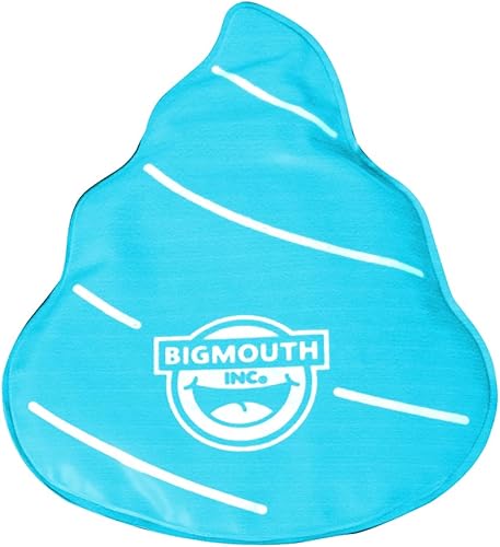 Miniatura 2 de BigMouth Inc. - Juego de lanzamiento de caca de unicornio, divertido juguete inflable para piscina con 6 bolas de emoji de caca de arcoíris, gran