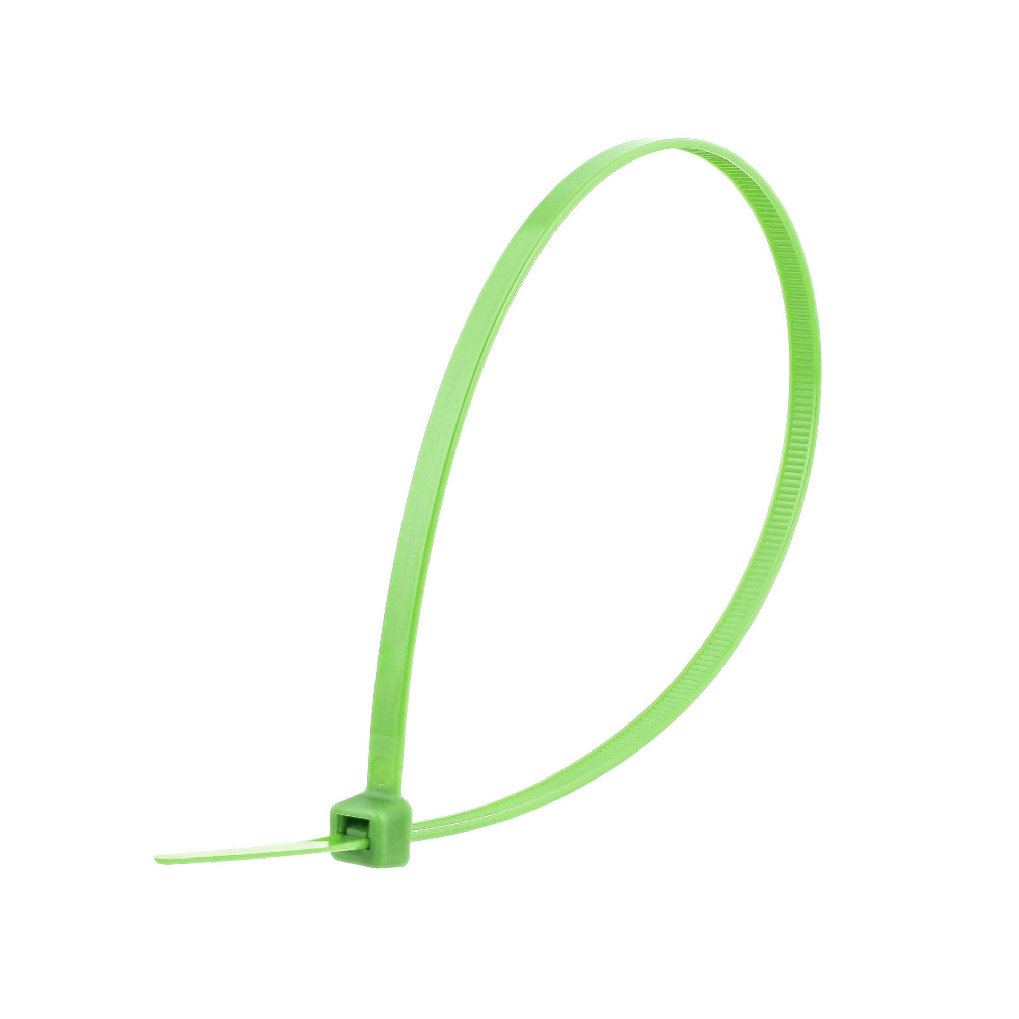 Electriduct Kabelbinder 10,2 Cm – 100 Stück, Transparent, Selbstsperrend, Aus Nylon 6/6 (8 Kg Zugfestigkeit)