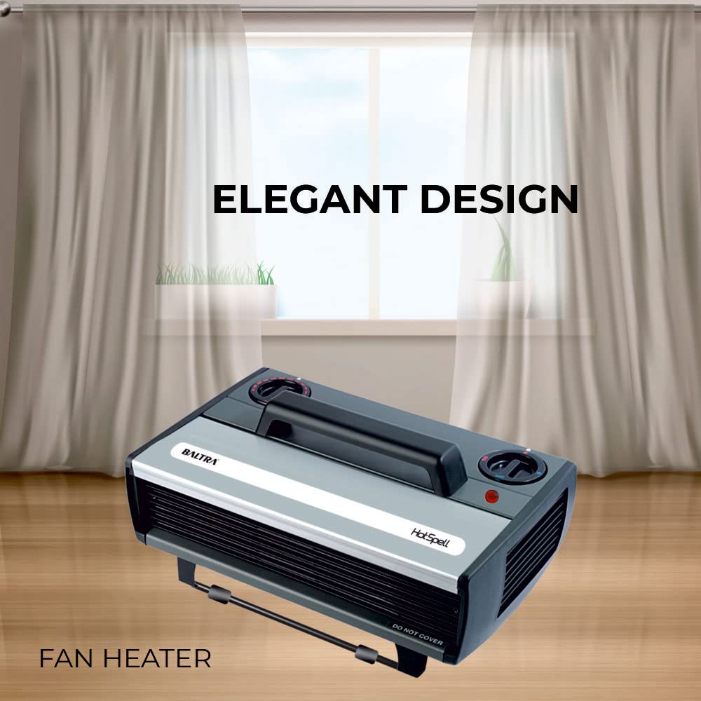 Baltra Hot Spell BTH123 2000-Watt Fan Heater With ISI Mark (Gray) 4