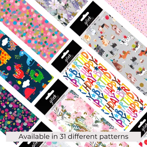 4 fogli di carta velina farfalla, ogni foglio 750