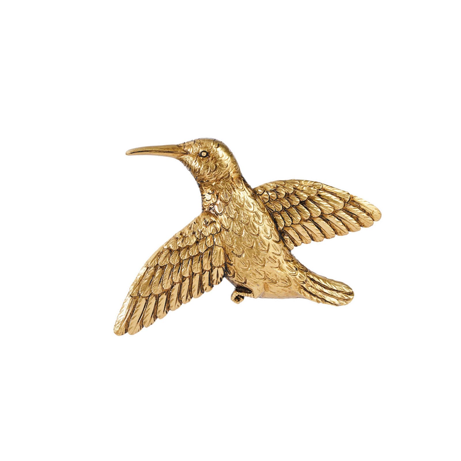 ADYJEE 3D Hummingbird Wall Decor Resin Wall Hanging Decorations Birds Walled Sculpture for Garden Yard Living Room Bedroom Balcony Hummingbird Hanging Decor