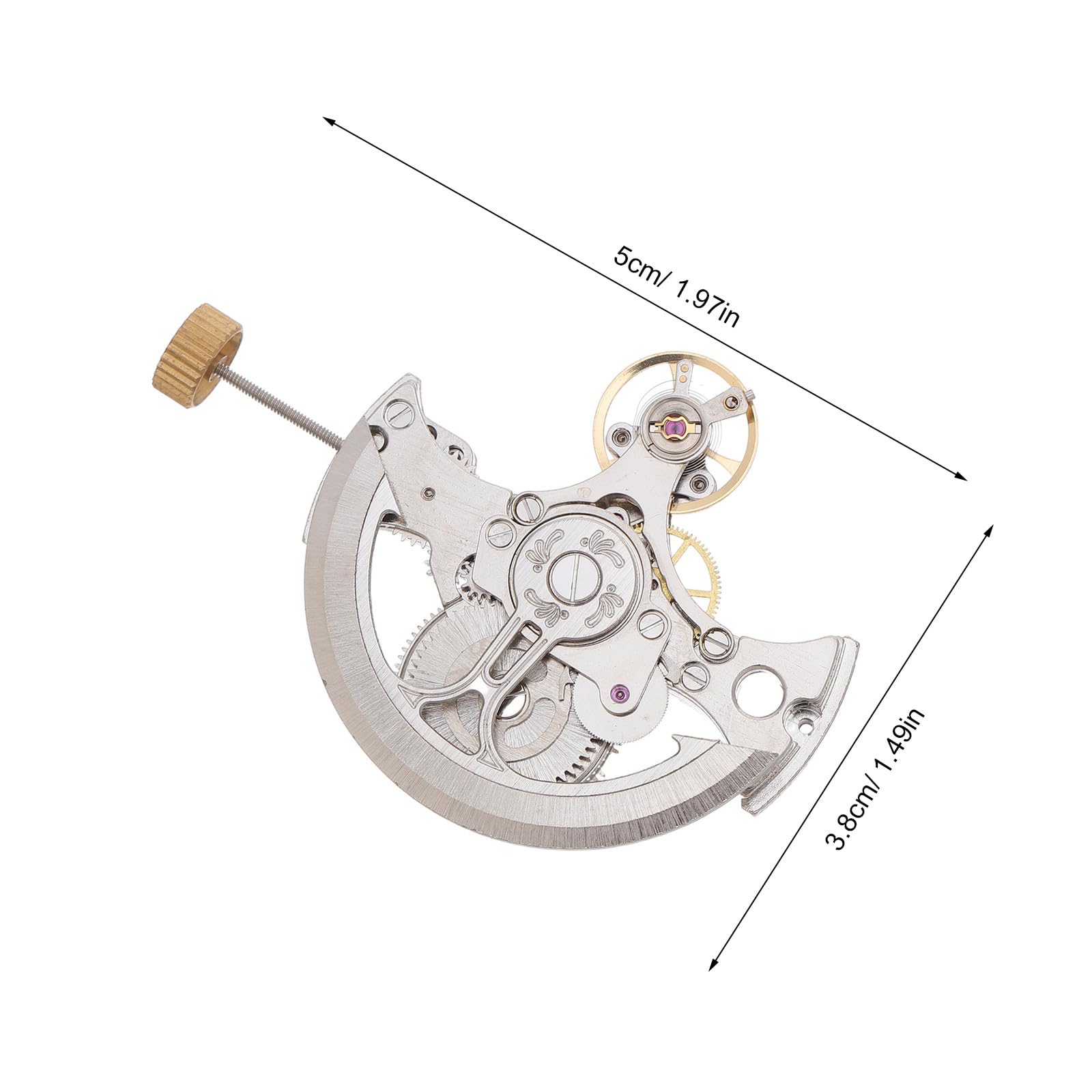 Movimento Meccanico Automatico per Orologi - Meccanismo per Orologi Automatici inciso a Mano - Componente Meccanico per riparazioni Fai da Te di e potenziamento di da Polso