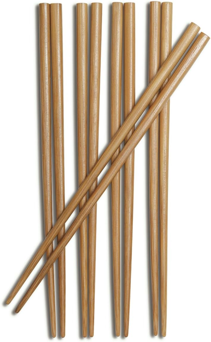 Joyce Chen , Burnished Bamboo Chopsticks, 9-Inch, 5-Pair