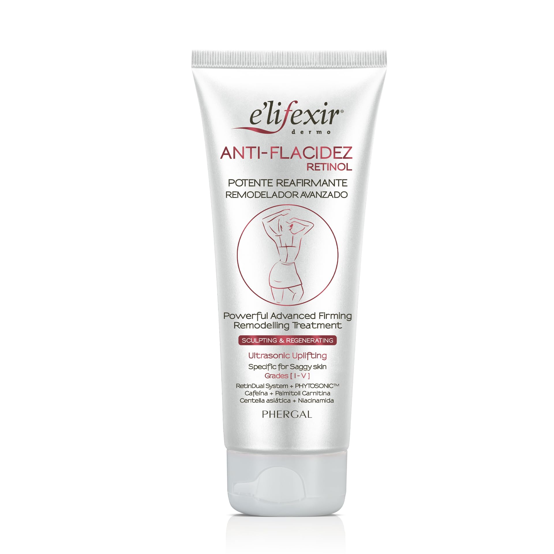 Elifexir | Anti-flaccidità Retinolo | Scolpisce, Rassoda e Rinnova | Pelle più Elastica, Firme e Luminosa | Con Retinolo CB 50 + Palmitato di Retinile e Tecnologia a Ultrasuoni | 200 ml