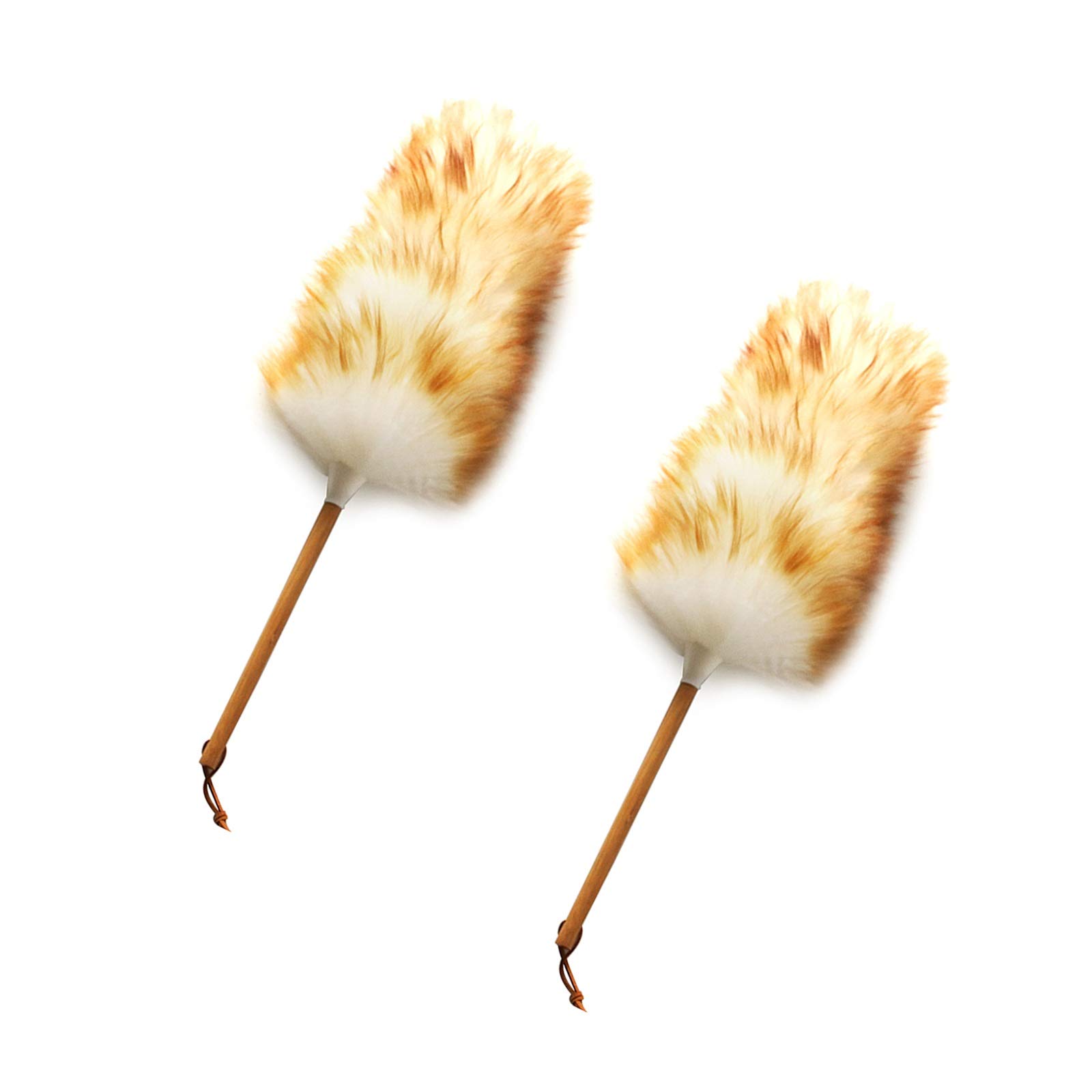 Feather Duster, Feather Duster,Dust Brush Household Lambswool Multifunction Home Office Furniture Car Cleaning Tool