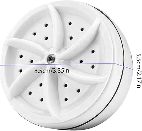 Miniatura 6 de Lavadora portátil de succión fuerte Mini lavadora Turbo IPX7 Impermeable Turbo Lavadora Auto Off Mini Lavandería con luz azul