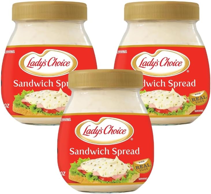 Lady's Choice Sandwich Spread 470ml (Pack of 3)