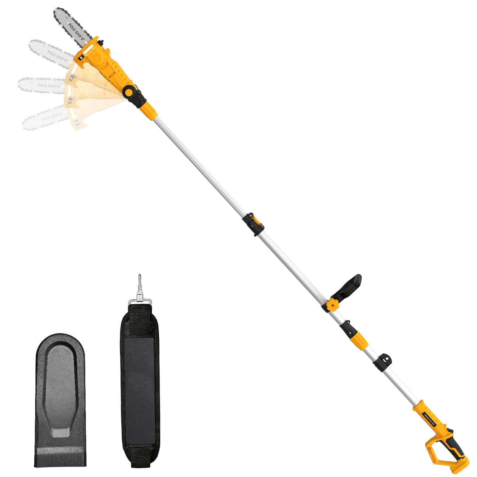 Cordless Pole Saw Compatible with Dewalt 20V Max Battery (Tool Only)