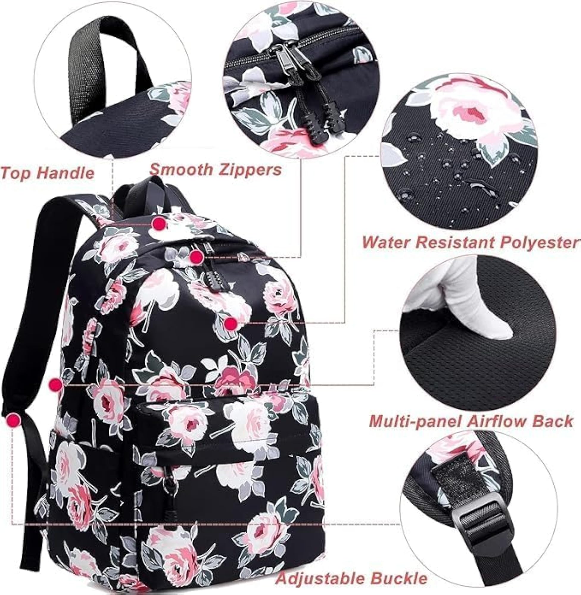 15.6 Inch Laptop Backpack for Men & Women